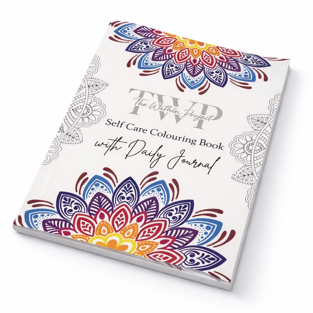 Self-Care Colouring Book with Daily Journal